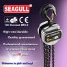 Buy cheap 0.5-30T HSZ-J Type Silver Steel Construction Lifting Equipment Manual Chain Block from wholesalers