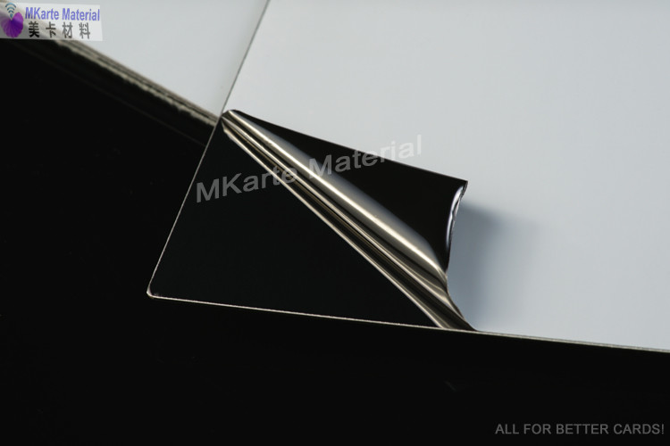 Glossy Lamination Mirror Stainless Steel Plates For Plastic Card Body Lamination