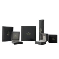 Buy cheap Custom leatherette paper jewelry packaging box product