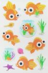 Buy cheap Die Cut Puffy Fish Stickers Sponge Stickers For Desk / Wall Customized Logo from wholesalers