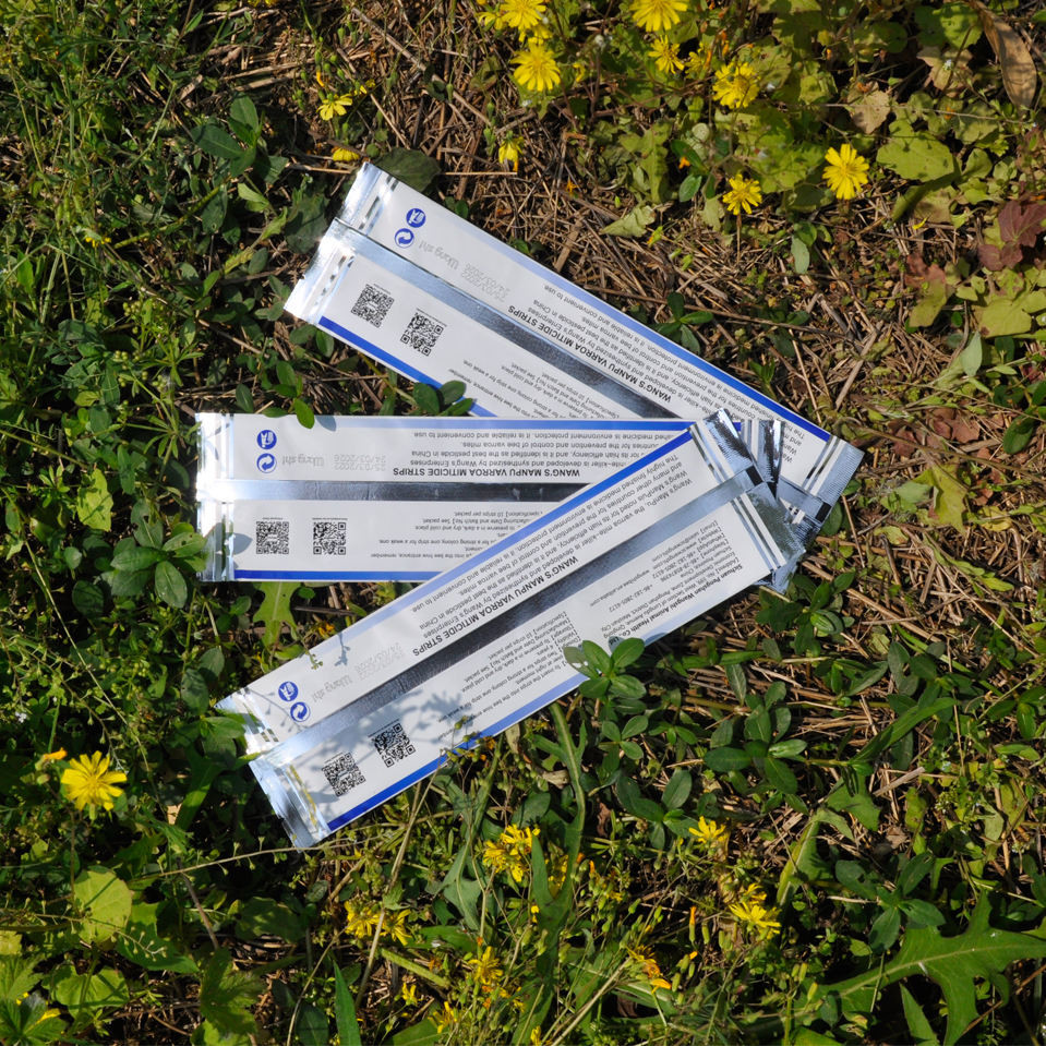 Wangshi bee treatment Manpu 20 Strips Highly Active Bee Varroa Mite Killer Beekeeping Acaricide Supplies