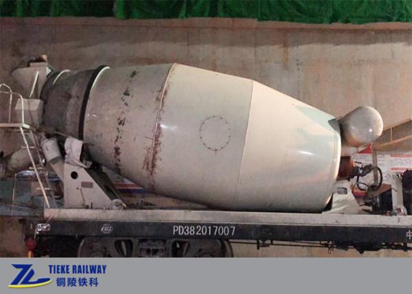 Buy cheap 80km/H Cement Concrete Mixer Railway Freight Wagon Car 38t Load from wholesalers