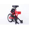 Buy cheap Popular 14 Inch Electric Folding Bike / Folding Electric Bicycles Aluminum Alloy Frame Material from wholesalers