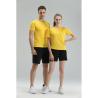 Buy cheap Polyester Breathable Fitness Gym Sport T Shirts With Custom Logo from wholesalers
