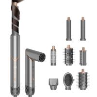 Buy cheap 8 in 1 Fast Styling Multi Function Hot Air Brush Comb Folding Travel Outdoors product