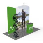 Portable Exhibition Displays , 10x10 Pop Up Trade Show Display Modular Versatile