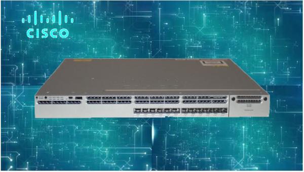 Buy cheap Cisco Fiber Optic Gigabit Ethernet Switch WS-C3650-24PS-L 128 MB Flash Memory from wholesalers