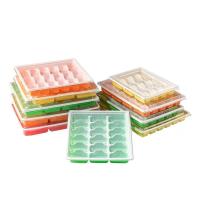 Buy cheap Supermarket Disposable Dumpling Tray Takeaway Pressure Resistance With Lid product