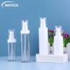 Buy cheap Luxury Frosted Cosmetic Bottles 50ml Clear White Plastic Spray Bottle For Hair Care from wholesalers