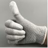 Buy cheap CE White Grey Lint Free 22.5cm ESD Antistatic Gloves from wholesalers