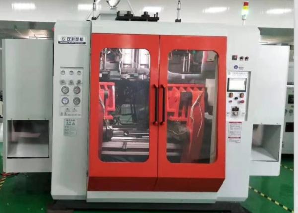2 Head 1000 Bph Double Station Blow Molding Machine , Bowling Ball Plastic