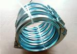 160mm Quick Release Gal Pipe Clamp Collar Without Rubber Sealing Ring / Pipe