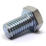 Stainless Steel Hex Bolts And Nuts DIN933 Zinc Plated Full Thread Hexagon Head
