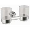 Buy cheap D52967 double tumbler holder bathroom accessory zinc chrome finish tumbler holder towel bar paper holder soap dish from wholesalers