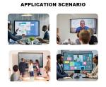 Qtenboard Interactive Smart Board 55-110 Inch Pen Finger 40 Touch Point High