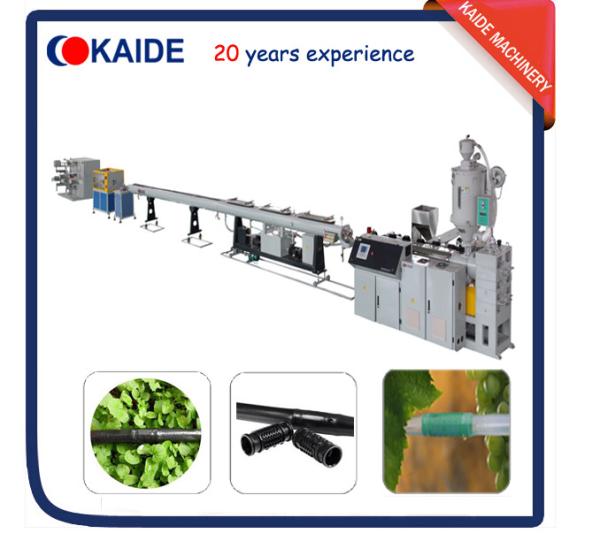 Buy cheap Inline Cylinder PE Drip Irrigation Pipe Production line KAIDE factory from wholesalers