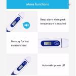 CE OEM Portable Household Baby Electronic Digital Oral Thermometer
