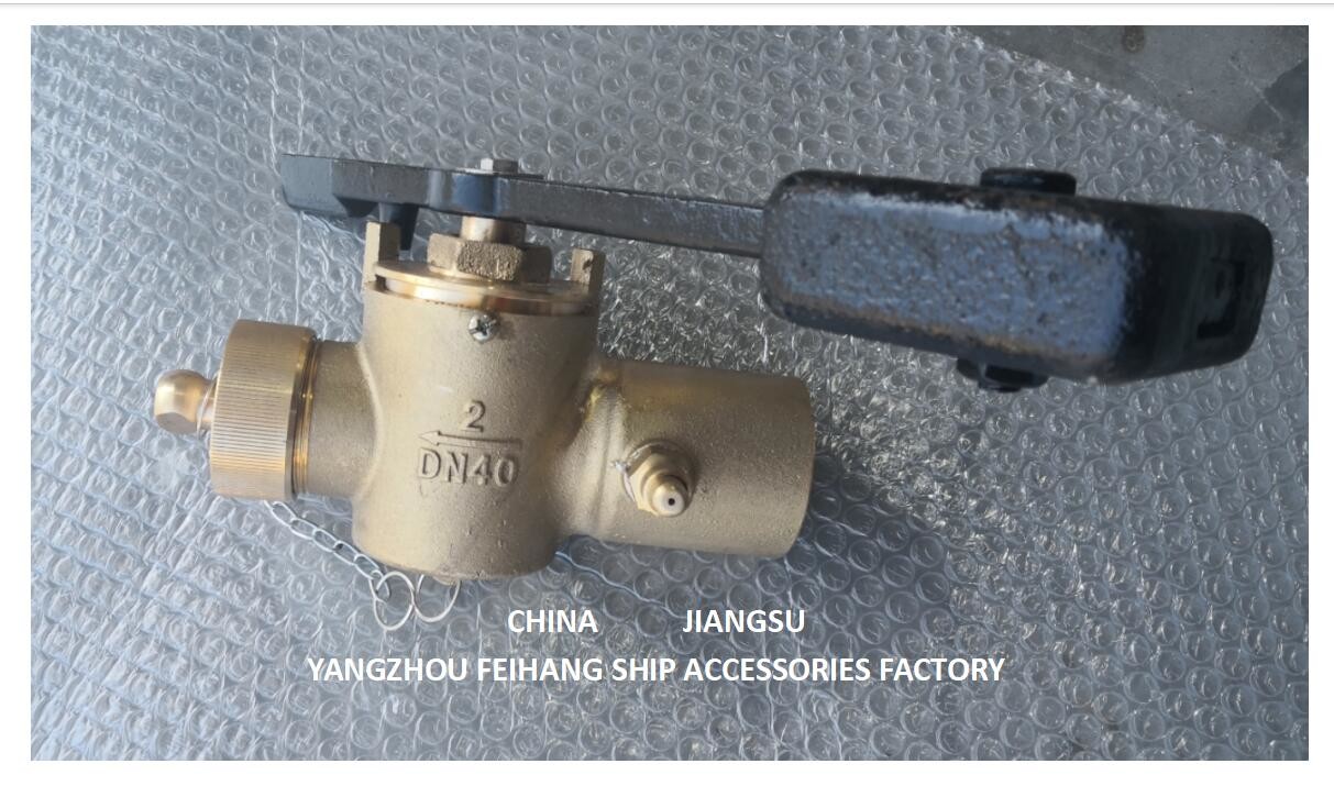 NC NO.36A-40 NS NO.36F-40 Self-Closing Cock Head with Thread Connection NPT