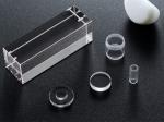 0.2mm Sapphire Optical Window , Flat Concave Lens Optical Window