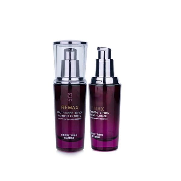 Buy cheap 30ml Empty Foundation Bottle Anti Aging Facial Cream With Silver Lotion Pump from wholesalers