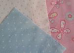 Twill Serge Reactive Printing 135gsm Cotton Flannel Cloth For Baby Blanket