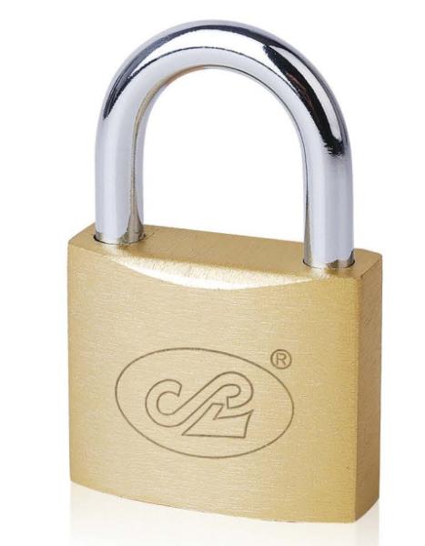 Buy cheap Imitate Brass Arc Type Padlock (Wire Drawing Finsihing) Industrial High Security Padlock from wholesalers