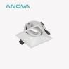 Buy cheap GU10 Recessed Spotlight And Downlight Adjustable Anti-Glare Housing For Commercial from wholesalers