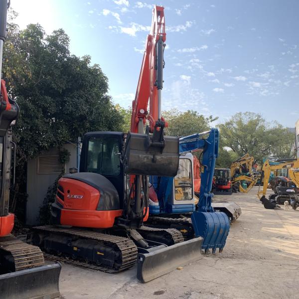 Original Kubota KX163 Mini Excavator with Original Hydraulic Valve and Good