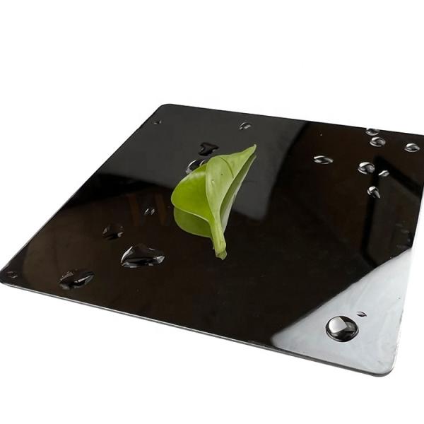 Buy cheap Black Titanium 8K PVD Coated Stainless Steel Sheet Corrosion Resistant from wholesalers