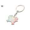 Buy cheap Epoxy Printed Metal Key Ring With Stainless Steel Material , Brush Nickel Coating from wholesalers