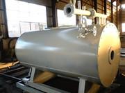Buy cheap Horizontal Hot Oil Boiler , Hot Oil Heater Package 300℃ Three Pass Coil Pipes from wholesalers