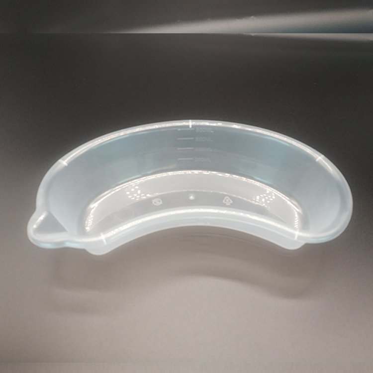 Surgical Kit Plastic Dressing Basin Transparent Disposable Plastic Kidney Basin