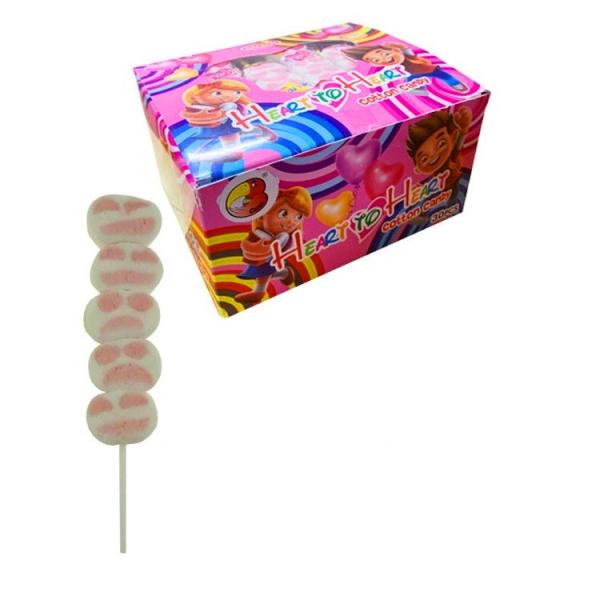 Buy cheap Smile Face Shape Small Colored Marshmallows Cotton Candy 12 G 30 Pieces from wholesalers