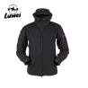 Buy cheap Manufacturer Winter Black Long Parka Fur Utility Trench Hooded Soft Shell Sport Oversize Loose Coat Men Jacket with Pocket from wholesalers