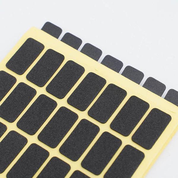 Buy cheap Custom Self Adhesive Silicone Rubber Gasket Anti Slip Shock Absorption Black Foot Pads from wholesalers