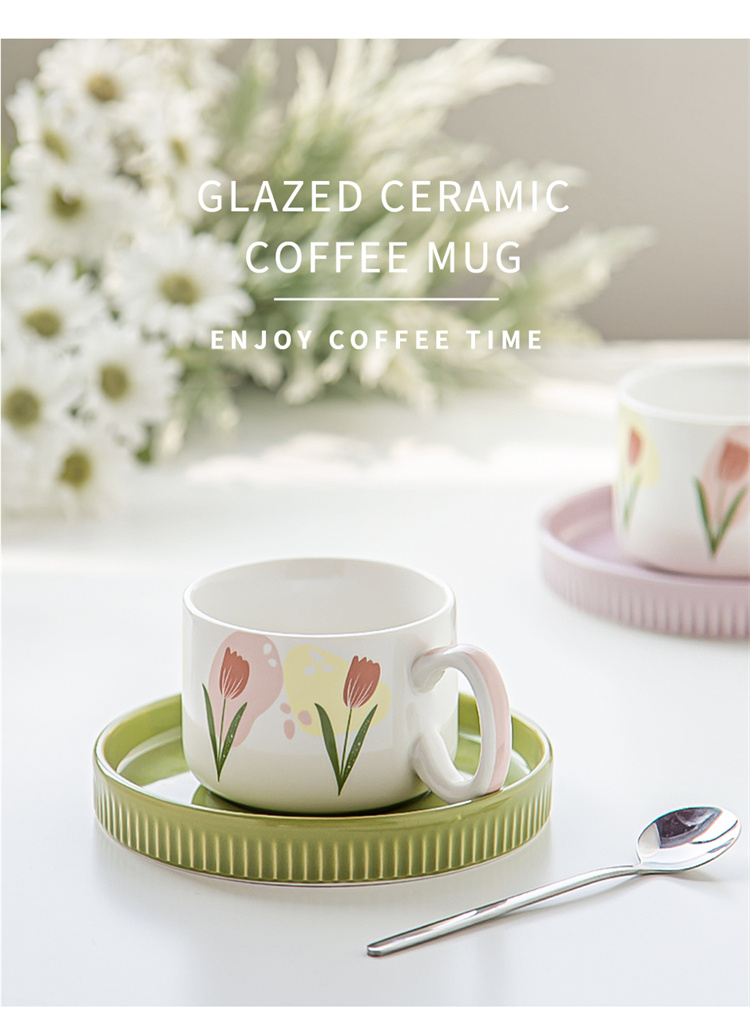 200ml Custom Modern Turkish Coffee Cups With Decal For Business Gifts
