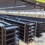 TGL Economic Supermarket Shelf Rack , Combinated Freely Grocery Shop Shelves For