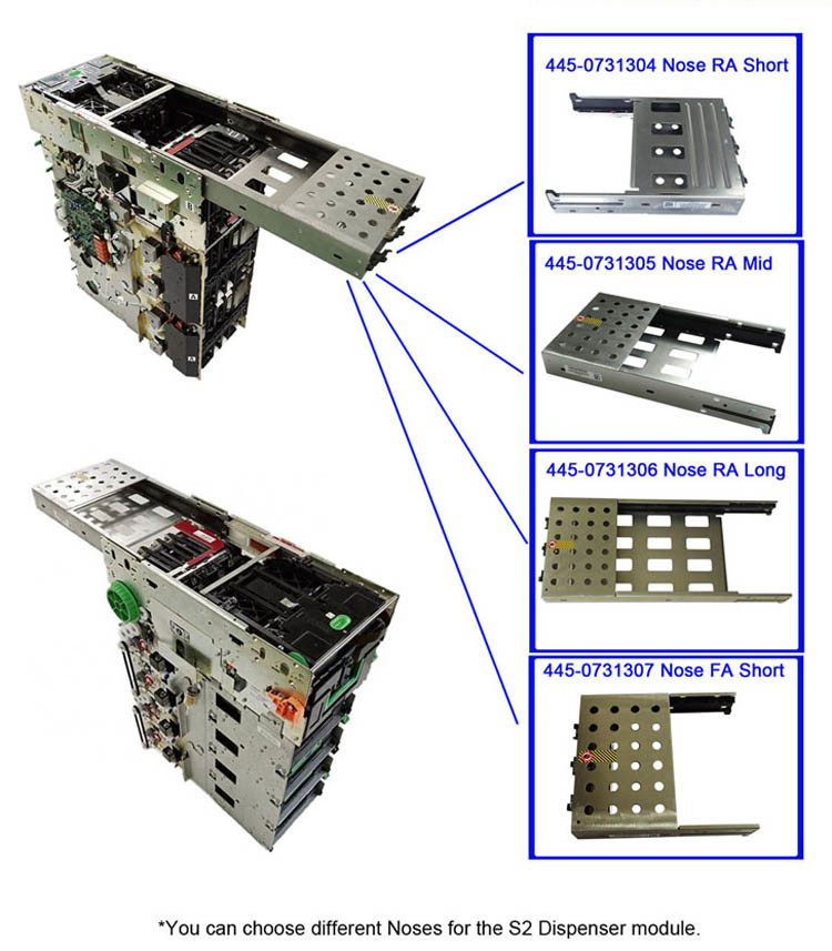 Supply All NCR SelfServ S2 Dispenser Modules ATM Machine Spare Parts