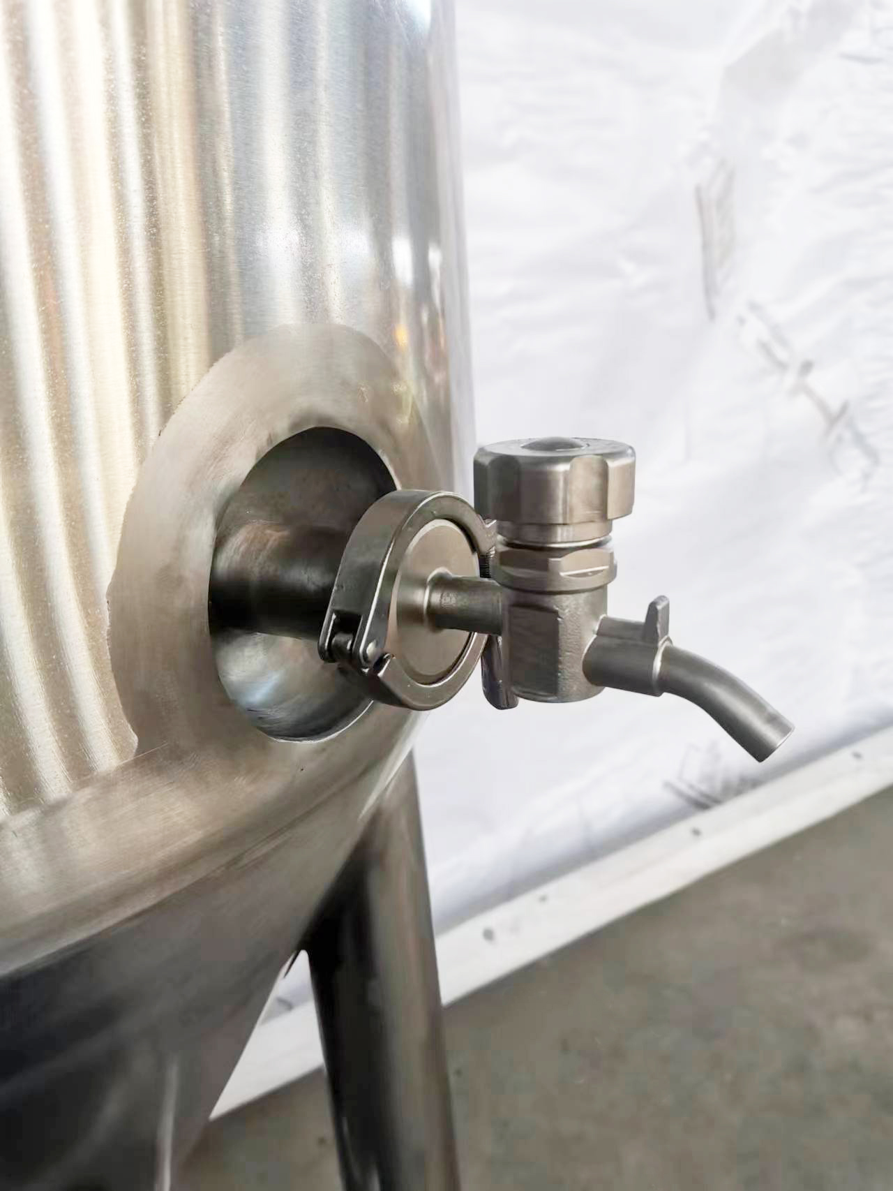 50L Stainless Steel 304/316 GHO Mini Beer Fermenter with Side Manhole Brewing Equipment