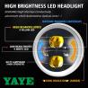 Buy cheap 6 Inch CM125 Blue DRL LED Motorcycle Headlight With Built In Lens from wholesalers