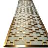 Buy cheap Hotel decorative luxury stainless steel sliding room divider from wholesalers
