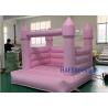 Buy cheap Party Mini Small Pvc Inflatable White/blue/pink Castle Bounce House Support Customization from wholesalers