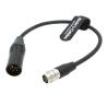 Buy cheap XLR 4 Pin Male to Hirose 12 Pin Female Power Cable for Lens Servo Camera 12V XLR from wholesalers