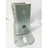 Buy cheap Electro Galvanized Stainless Steel Strut Fittings Square Post Base Plate Fittings from wholesalers