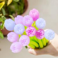 Buy cheap Flower Design Tulip Color Changing Neutral Pen 0.38mm Office School Gift Pen product