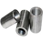 25mm 32mm Rebar Threaded Steel Coupler 36mm 40mm Tighten Rebar Union Sleeve