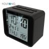 Buy cheap YT60142 Battery Powered Black Atomic Calendar Desktop Clock with Back Light Digital from wholesalers