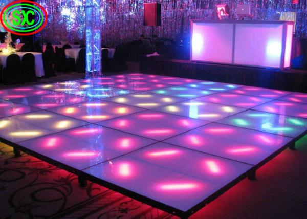 Buy cheap 32768 Pixels / Sqm Interactive Dance Floor SMD 2727 Led Lamp For Advertising / Car Show from wholesalers