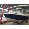 Buy cheap Center Cabin Aluminum Fishing Boats 8m / 26ft Basic length corrosion resistance from wholesalers