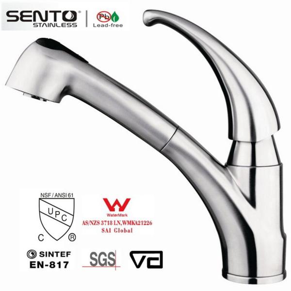 Buy cheap SENTO stainless series water ridge watermark faucet for kitchen from wholesalers